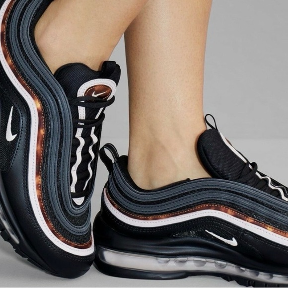 Nike Air Max 97 Black with tortoise shell and barely rose pink. - Picture 6 of 7